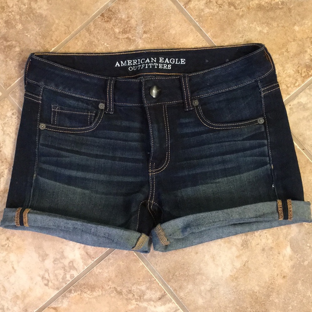 AE Denim midi short Sz 4
